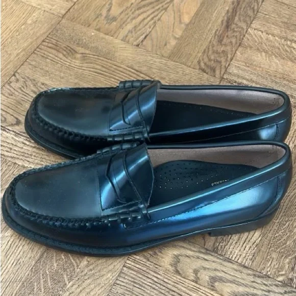 G.H. Bass & Co. | Shoes | New Mens Gh Bass Co Larson Lug Weejuns Black  Loafer Dress Shoes | Poshmark